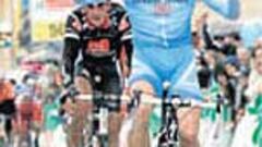 Fran Pérez pierde en el sprint con el alemán Markus Fothen