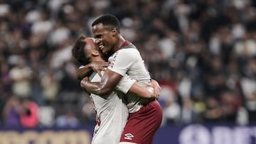 Jhon Arias marca en la victoria de Fluminense sobre Corinthians.