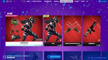 Skin X-23 (X-Men/Marvel) ya disponible en Fortnite: precio y contenidos