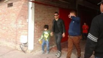 Agüero, en Villa Dominico.