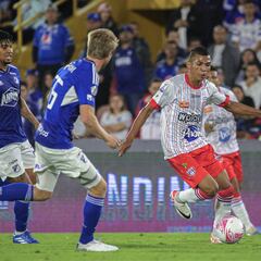 Millonarios se complica en defensa y empata ante Unión en El Campín
