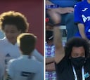 El arrollador cabezazo del hijo de Marcelo que su padre celebró con todo