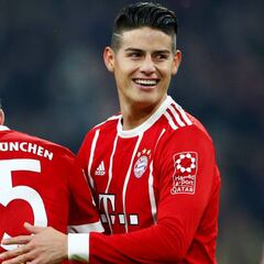 James se destaca en un ranking que lidera Falcao García