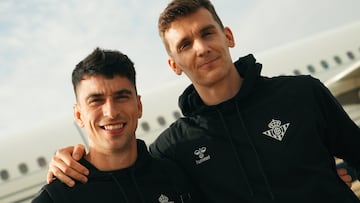 Llorente y Marc Roca, los primeros hinchas?