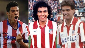 Raúl Jiménez, Hugo Sánchez, Luis García.