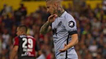 Fue la primera ocasión que Darío Benedetto jugó contra el Atlas y no le marcó.