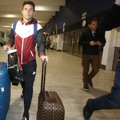 Rubén Castro ya está en Sevilla: "Mi idea es jugar en el Betis"