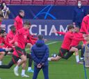 El Atlético se prepara para el Manchester United sin Koke