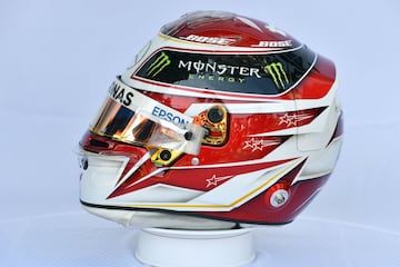 Así son los cascos de los pilotos de la Fórmula 1