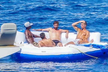 Cristiano Ronaldo y Georgina Rodríguez disfrutaron en las Islas Baleares de sus vacaciones.