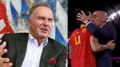 Rummenigge se posiciona sobre el beso de Luis Rubiales a Jenni Hermoso, en la entrega de medallas tras ganar el Mundial la Selección española femenina.