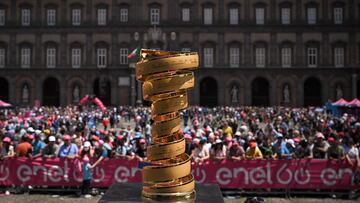 Trofeo Senza Fine del Giro de Italia.