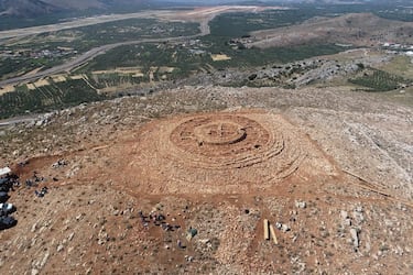 Hallazgo de un extra?o laberinto en Grecia: tiene 4.000 a?os