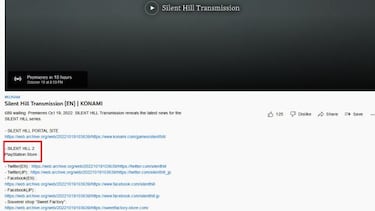 Konami filtra el anuncio de Silent Hill 2 y deja entrever Silent Hill: Ascension antes del evento