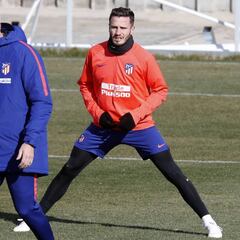 Saúl y Godín están recuperados y llegan; Koke aún es duda