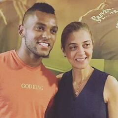 Borja acompaña al Palmeiras en la tribuna: Un hincha más