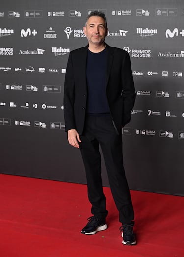 Frank Blanco posa en la alfombra roja de los Premios Iris 2026 celebrados en Madrid. 
 
 
 