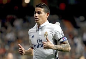 James regresa en Champions con una asistencia ante el Dortmund