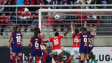 El Benfica celebra el 4-3.