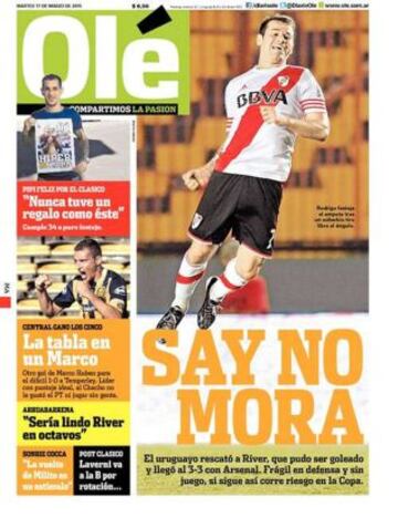 Portadas de la prensa deportiva