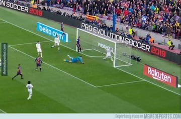 El Clásico: Los mejores memes del Barcelona - Real Madrid