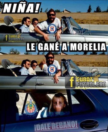 La Máquina se impuso 1-2 en Morelia, y los memes no se hicieron esperar en redes sociales luego de que los cementeros eliminaran a las Chivas.