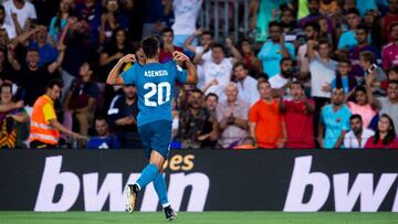 El jugador del Atlético de Madrid, Marco Asensio.
