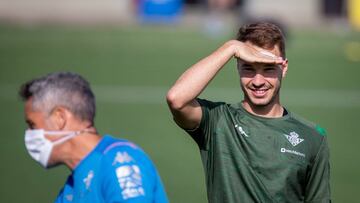 Loren, en un entrenamiento.