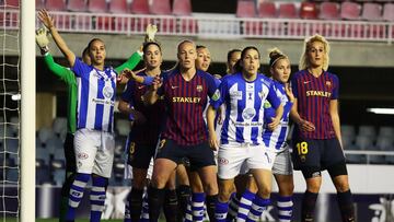 13/02/19 FUTBOL FEMENINO
PARTIDO PRIMERA DIVISION IBERDROLA
BARCELONA - SPORTING DE HUELVA
PUBLICADA 06/03/19 NA MA24 4COL