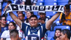   Fans o Aficion during the game Monterrey vs Tigres UANL, corresponding to second leg match of Semifinals of the Torneo Clausura 2023 of the Liga BBVA MX, at BBVA Bancomer Stadium, on May 20, 2023.

<br><br>

Fans o Aficion durante el partido Monterrey vs Tigres UANL, Correspondiente al partido de Vuelta de Semifinales del Torneo Clausura 2023 de la Liga BBVA MX, en el Estadio BBVA Bancomer, el 20 de Mayo de 2023.