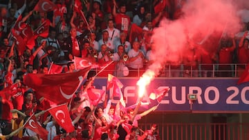 Afición de Turquía.