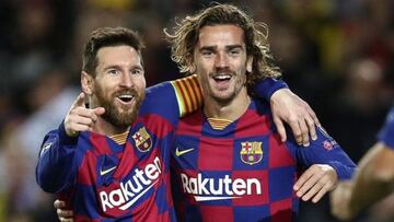 Messi y Griezmann le han hecho ocho goles al Real Valladolid, cada uno.