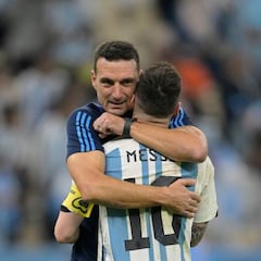 Pleitesía de Lionel Scaloni a Messi: “Es el mejor de la historia”