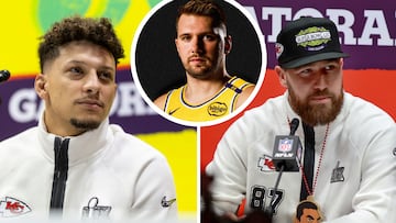 Mahomes and Kelce react to Doncic’s shocking move to the Lakers
