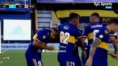 ¡Es el 9 de Boca! Así marcó Wanchope Ábila el gol inicial ante River en el Superclásico