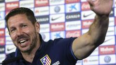 Simeone: "A los jugadores les pido que no piensen que corran"