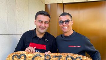 Cristiano Ronaldo y CZN Burak.