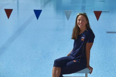 El día a día de Mireia y del equipo español de natación en Budapest