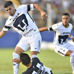Felipe Mora se estrena como goleador de Pumas
