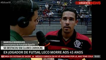 Muere con 44 a?os un exjugador brasile?o con posible COVID-19