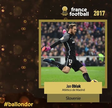 La clasificación del Balón de Oro en imágenes