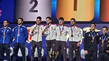 España, potencia europea del kárate: doble oro en kata por equipos