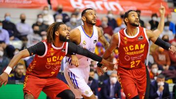 Murcia - Madrid: resumen y resultado, ACB (71-80)