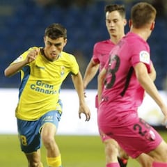 Las Palmas le perdona la vida a un sólido Málaga