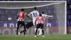 Así anotó Fabián Orellana su primer gol en el Valladolid