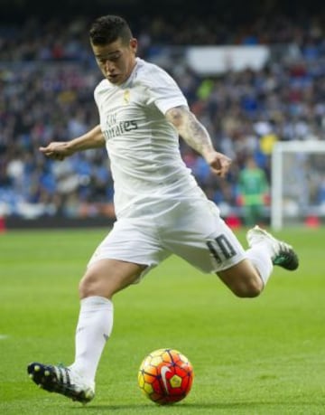 Volante colombiano del Real Madrid.