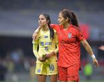 Los números de Alison González en su paso por América Femenil