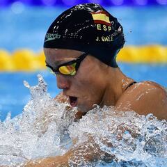 Jessica Vall, a la final de los 200 braza con el sexto tiempo