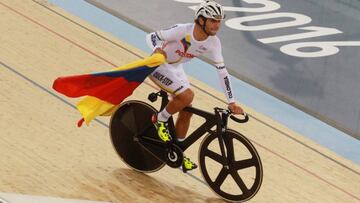 Fernando Gaviria, por la mitad de la gloria en el ómnium