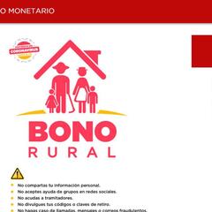 Bono Rural 760 soles: link del 'Yo Me Quedo en Casa' y cómo consultar beneficiarios con DNI